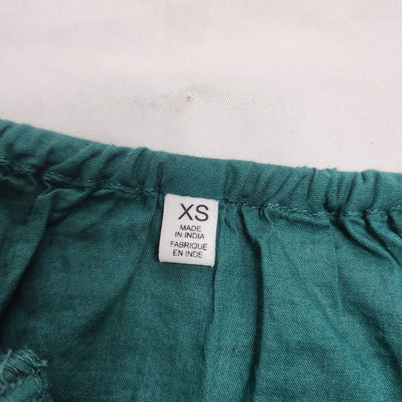 DRA Los Angeles  Dress Size XS Green Color Autumn Maxi Dress Boho  Cottagecore - Picture 11 of 14